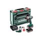 METABO BS 18 Q Set fúrócsav.2x2.0Ah