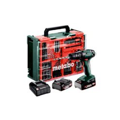 METABO SB 18 Akkus ütvefúró Set Mobil Műhely+ 2*2Ah+SC30