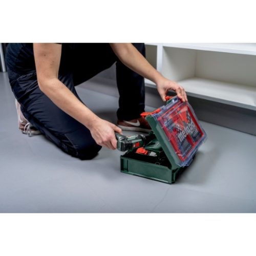 METABO SB 18 Akkus ütvefúró Set Mobil Műhely+ 2*2Ah+SC30