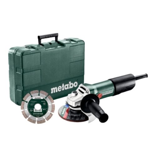 METABO W 850-125 Sarokcsiszoló Set (koff.+gyt)