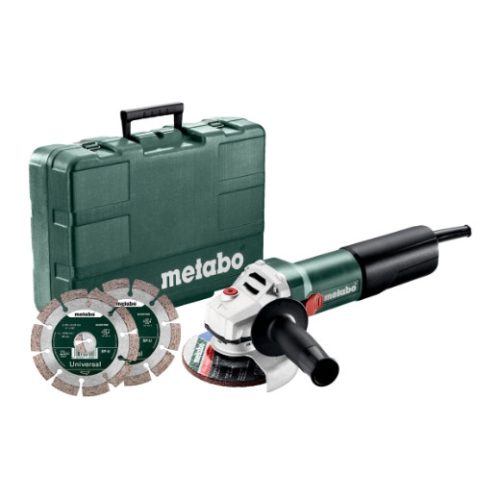 METABO WQ 1100-125 Sarokcsiszoló Set 