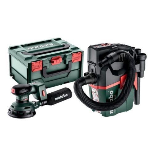 METABO  Set SXA 18 LTX 125 BL + AS 18 L PC Compact (691199000) Akkus gép készletben