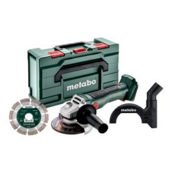 METABO Set W 18 L BL 9-125 (691225000) Akkus sarokcsiszoló