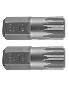 NEO Spline bit M12 x30 mm, S2 x2db