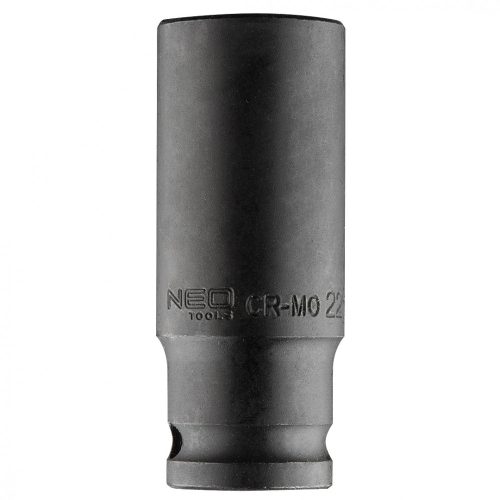 NEO Hosszú Gépi dugókulcs 1/2", 22mm, Cr-Mo