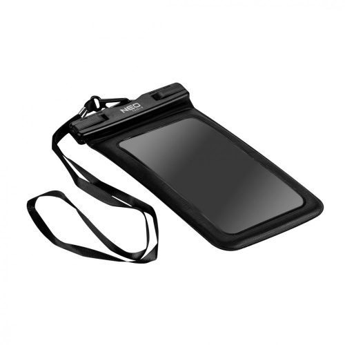 NEO Vízálló telefontok, 19.5 x 11cm, 80g, IPX8 vízállóság, max 6.2" képátló, nyakpánt