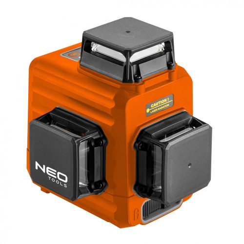 NEO Lézeres szintező, 360fokos, 3D, koffer, céltábla, mágneses tartó, töltő