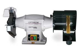 Optimum Kombinált köszörű OPTIgrind GZ 20 C (750W/400V, 200x25x20mm)