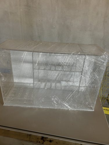 Asztali plexi display