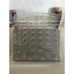 Asztali plexi display
