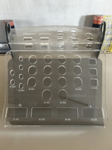 Asztali plexi display