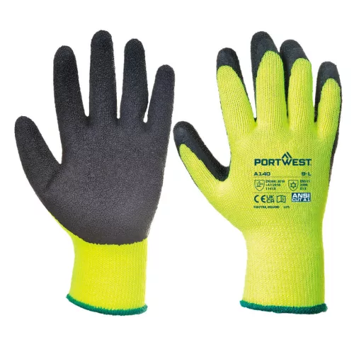 Portwest Thermal latex mártott kesztyű