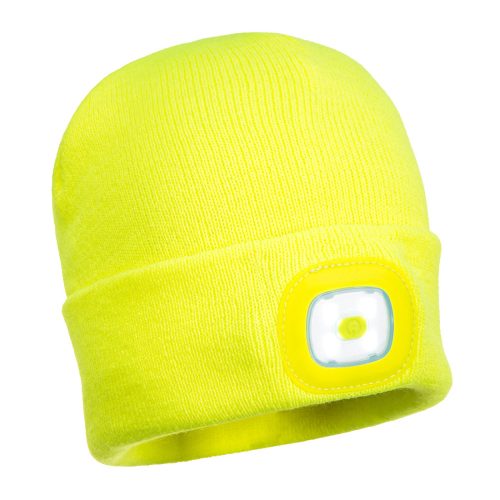 Portwest Beanie USB újratölthető LED-es fejlámpa
