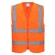 Portwest Hi-Vis zippzáras mellény
