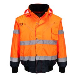 Portwest Hi-Vis Kontraszt Bomber dzseki