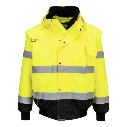 Portwest Hi-Vis Kontraszt Bomber dzseki