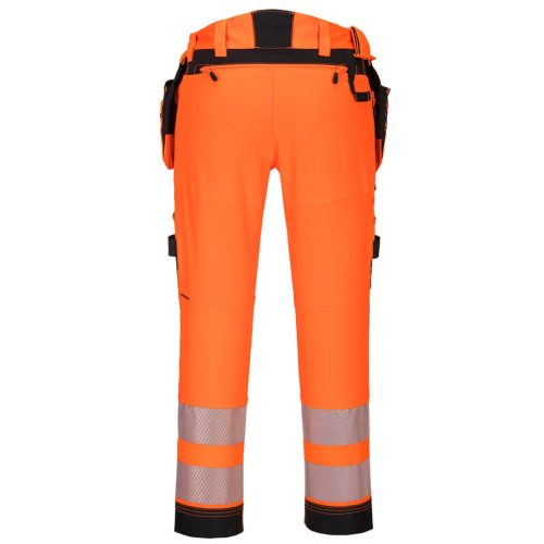 Portwest DX4 Hi-Vis nadrág lezippzározható lengőzsebbel