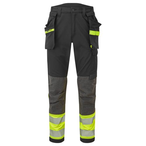 Portwest EV4 Hi-Vis Stretch Class 1 Holster lengőzsebes nadrág (28-48)