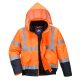 Portwest Hi-Vis kéttónusú bomber kabát