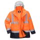 Portwest Hi-Vis 4 az 1-ben Contrast Traffic kabát