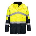 Portwest Hi-Vis kéttónusú lélegző kabát