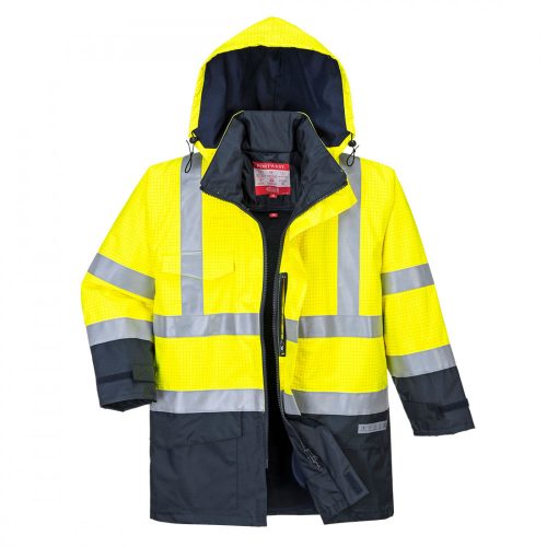 Portwest Bizflame Rain Hi-Vis Multi-Protection kabát