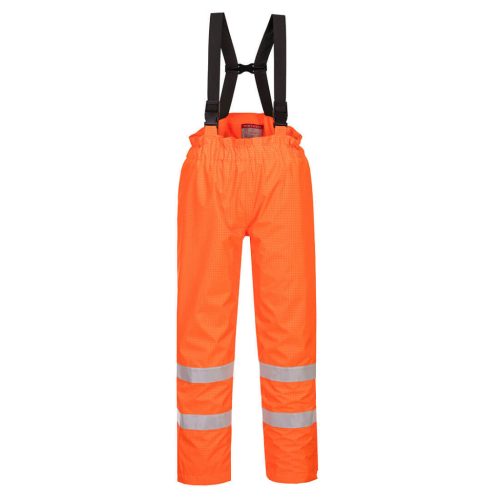 Portwest Bizflame Rain bélelt- Hi-Vis antisztatikus FR nadrág