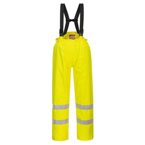 Portwest Bizflame Rain bélelt- Hi-Vis antisztatikus FR nadrág