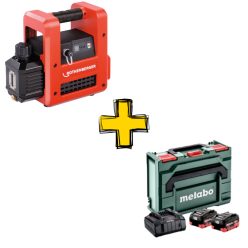   Rothenberger ROAIRVAC R32 2.0 CL vákuumszivattyú + Metabo 8 Ah akku szett