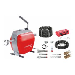   Rothenberger R600 csőtisztító gép spirál-/szerszámkészlettel 16-22 mm