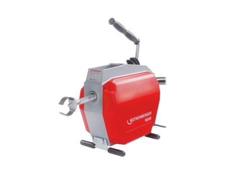 Rothenberger R600 csőtisztító gép spirál-/szerszámkészlettel 16-22 mm