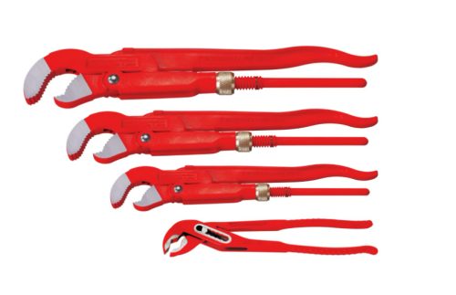 ROTHENBERGER, Fogókészlet sarokcsőfogó 1"–1.1/2"–2" + Vízpumpafogó SP 10"