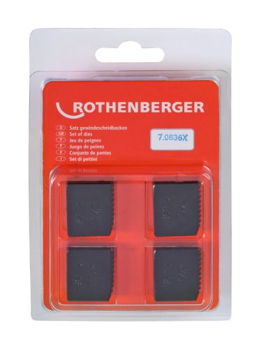 ROTHENBERGER, Menetmetsző kés készlet, BSPT R 1.1/4"