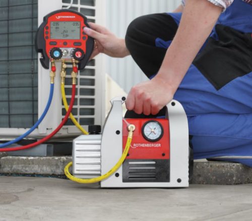 ROTHENBERGER, 2 lépcsős vákuumszivattyú ROAIRVAC R32 6.0