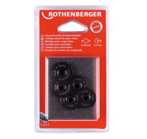 ROTHENBERGER, Vágókerék CSST bordázott csőhöz 5 db