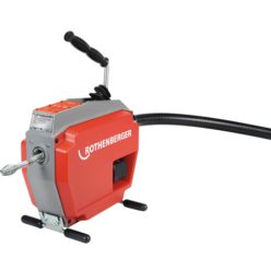   ROTHENBERGER, R600 VarioClean akkumulátoros csőtisztító gép spirál/szerszám készlettel