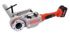 ROTHENBERGER, SUPERTRONIC 2000 E, akkumulátoros menetmetsző gép, BSPT R 1/2"-2" menetmetsző fejekkel, ROFIX adapterrel, ROBP 18/4 Li-Power akkumulátorral és töltővel