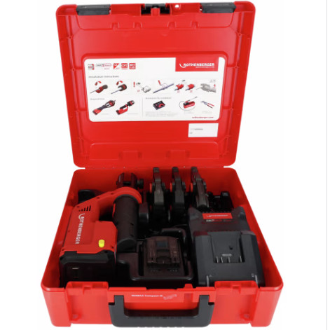 ROTHENBERGER, ROMAX COMPACT III Set U16-20-25, 2Ah, EU, AMP
