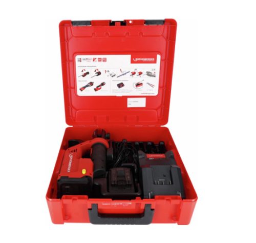 ROTHENBERGER, ROMAX COMPACT III Set MaxiPro 1/4"-1.1/8", 2Ah, EU, AMP