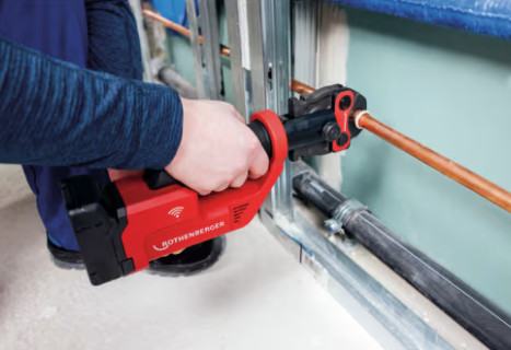 ROTHENBERGER, ROMAX COMPACT III Set MaxiPro 1/4"-1.1/8", 2Ah, EU, AMP