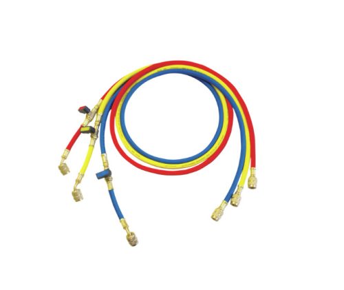 ROTHENBERGER, "PLUS" nyomótömlő készlet golyóscsappal, 1/4" SAE, 1,5 m