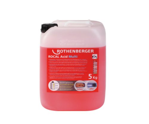 ROTHENBERGER, Vízkőmentesítő vegyszer ROCAL Acid Multi, 5 kg
