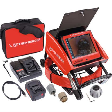 ROTHENBERGER, ROCAM 4 Plus, 65 m kábel, 30 mm-es kamerafej