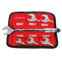 ROTHENBERGER, Nyomaték-villáskulcs készlet, 17-29 mm