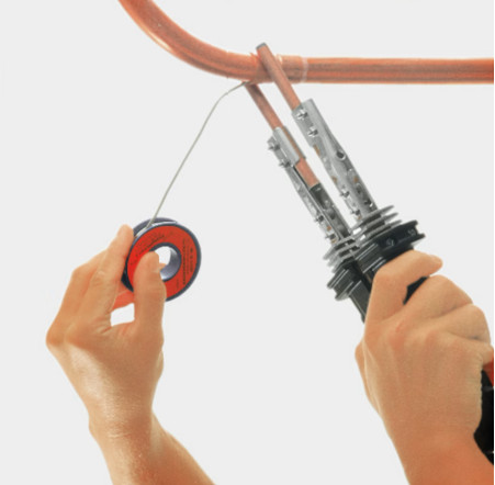 ROTHENBERGER, Elektromos lágyforrasztó készülék ROTHERM 2000 készlet tartozékokkal, 230 V