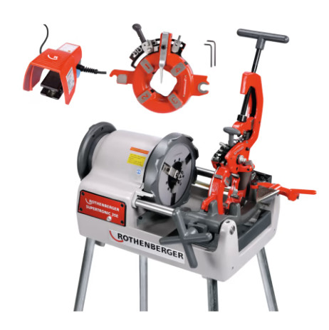 ROTHENBERGER, Menetmetsző gép SUPERTRONIC 3 SE, BSPT R, 230 V