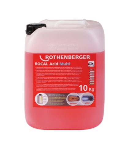 ROTHENBERGER, Vízkőmentesítő vegyszer ROCAL Acid Plus, 10 kg