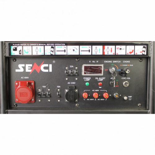 SENCI SC-15000TE - EVO-ATS áramfejlesztő