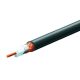 Koax kábel, 75 ohm, 100 m/tekercs (RG 6-32/BK)