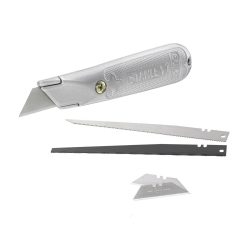 FÉMHÁZAS KÉS, FÛRÉSZ PENGE+1 TRAPÉZ PEN